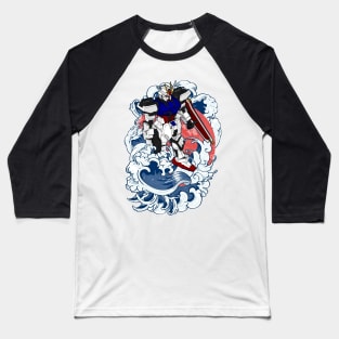 GAT-X105 Strike Gundam Baseball T-Shirt